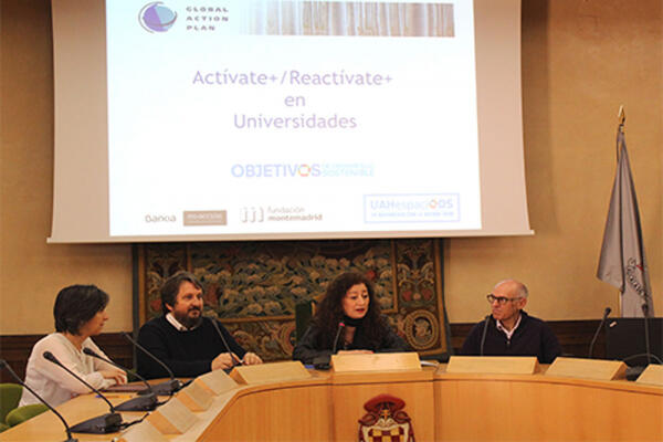 Presentación del Programa Activate+/Reactivate+ en Universidades. Universidad de Alcalá. (14/02/20)